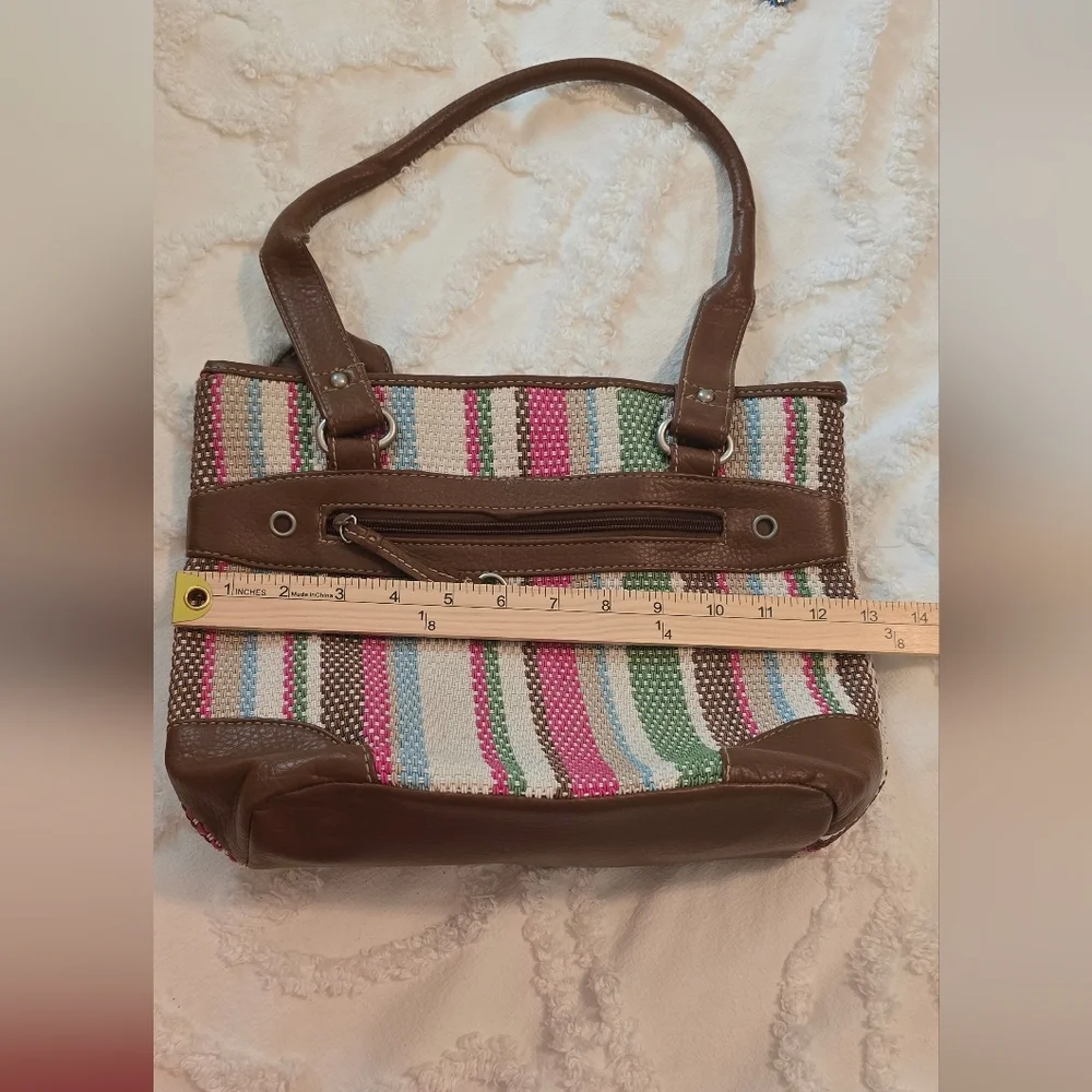 Striped Multicolor Purse (1206) - Picture 6 of 6